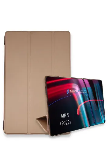 Newface iPad Air 5 (2022) Kılıf Tablet Smart Kılıf - Rose Gold resmi