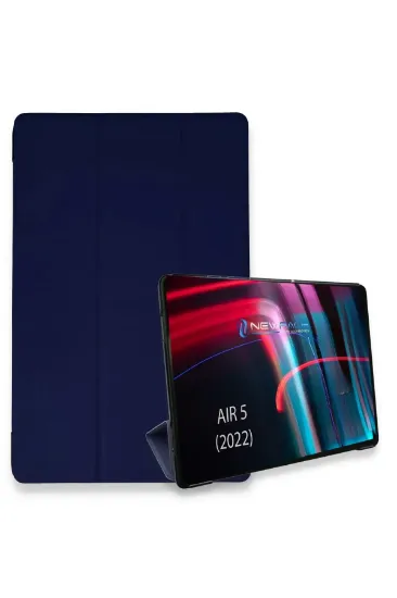 Newface iPad Air 5 (2022) Kılıf Tablet Smart Kılıf - Lacivert resmi