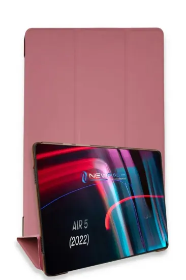 Newface iPad Air 5 (2022) Kılıf Tablet Smart Kılıf - Pembe resmi