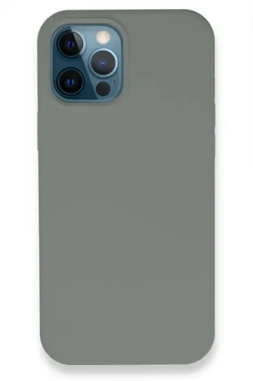 Newface iPhone 12 Pro Max Kılıf Lansman Legant Silikon - Fuşya resmi