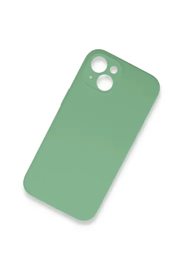 Newface iPhone 13 Mini Kılıf Lansman Legant Silikon - Yeşil resmi