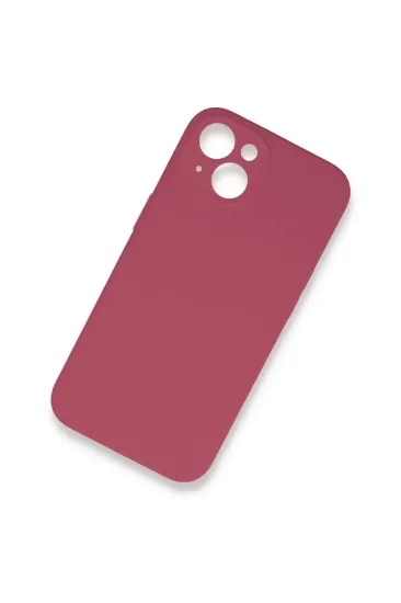 Newface iPhone 13 Mini Kılıf Lansman Legant Silikon - Fuşya resmi