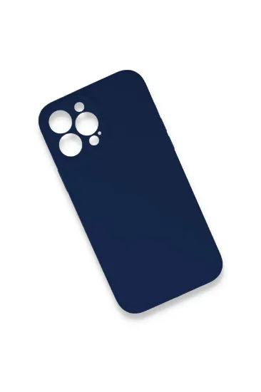 Newface iPhone 13 Pro Kılıf Lansman Legant Silikon - Lacivert resmi