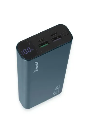 Yosonda A51 20.000 mAh Powerbank - Mavi resmi