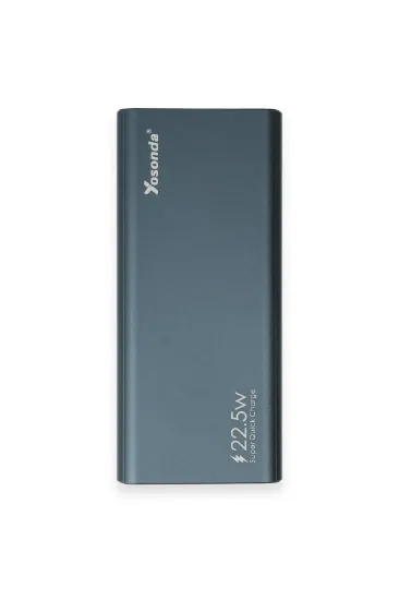 Yosonda A51 20.000 mAh Powerbank - Mavi resmi