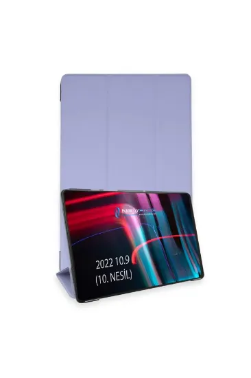 Newface iPad 2022 10.9 (10.nesil) Kılıf Tablet Smart Kılıf - Lila resmi