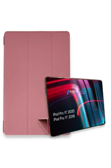 Newface iPad 2022 10.9 (10.nesil) Kılıf Tablet Smart Kılıf - Pembe resmi