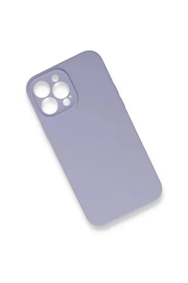 Newface iPhone 13 Pro Max Kılıf Lansman Legant Silikon - Lila resmi