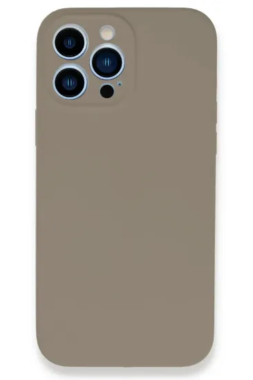 Newface iPhone 13 Pro Max Kılıf Lansman Legant Silikon - Bej resmi