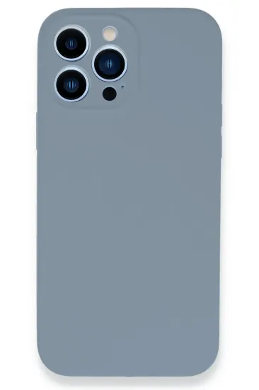 Newface iPhone 13 Pro Max Kılıf Lansman Legant Silikon - Açık Lila resmi