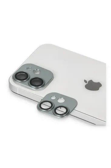 Newface iPhone 11 Pers Alüminyum Kamera Lens - Yeşil resmi