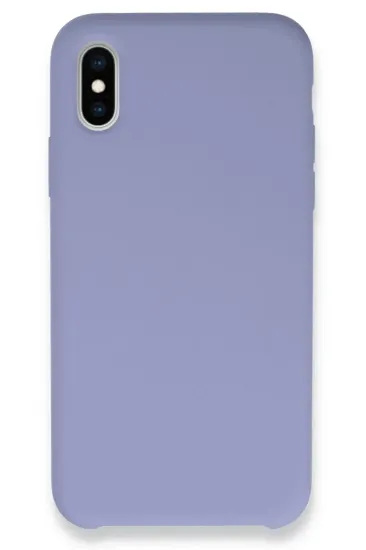 Newface iPhone X Kılıf Lansman Legant Silikon - Lila resmi