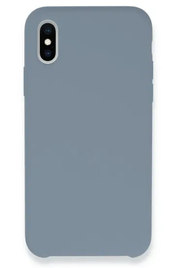 Newface iPhone X Kılıf Lansman Legant Silikon - Açık Lila resmi