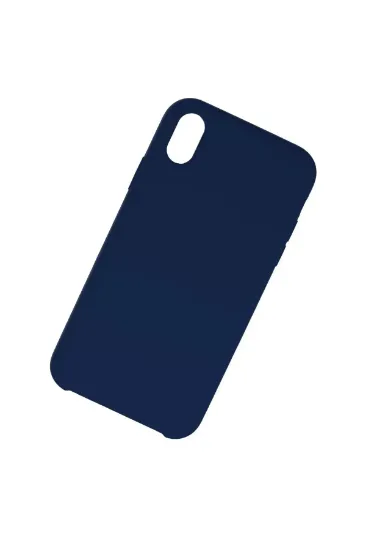 Newface iPhone XR Kılıf Lansman Legant Silikon - Lacivert resmi
