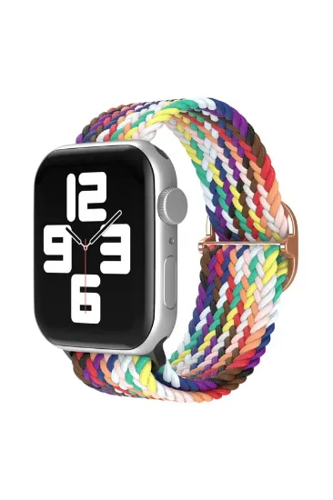 Newface Apple Watch 42mm Star Kordon - Gökkuşağı 2 resmi