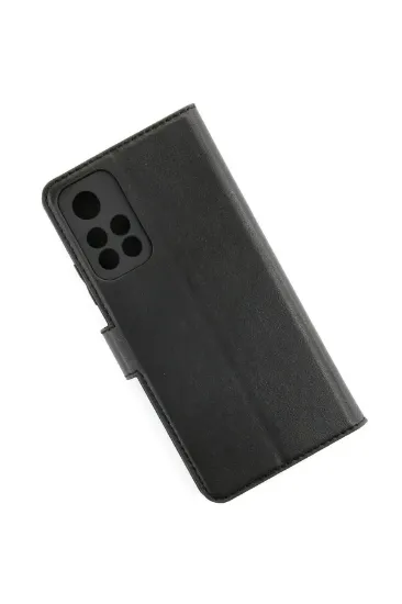 Newface Xiaomi Redmi Note 11T Kılıf Trend S Plus Kapaklı Kılıf - Siyah resmi
