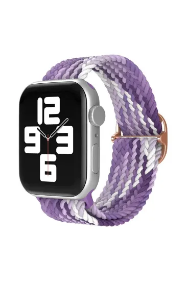 Newface Apple Watch 42mm Star Kordon - Mor-Lila resmi