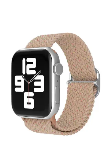 Newface Apple Watch 42mm Star Kordon - Benekli Pudra resmi