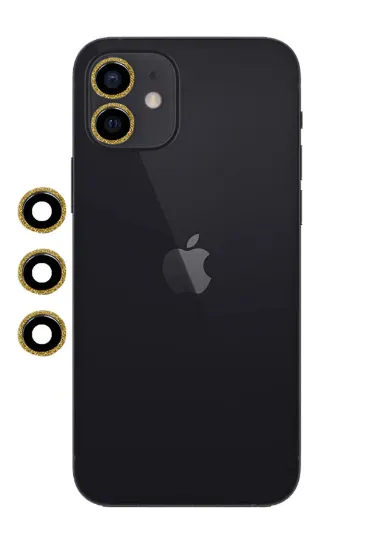 Newface iPhone 12 Shine Kamera Lens - Gold resmi