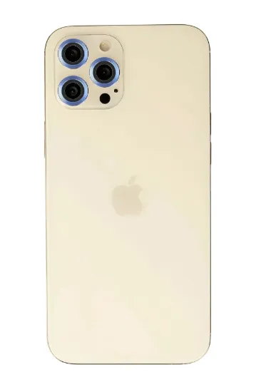 Newface iPhone 12 Pro Metal Kamera Lens - Mavi resmi