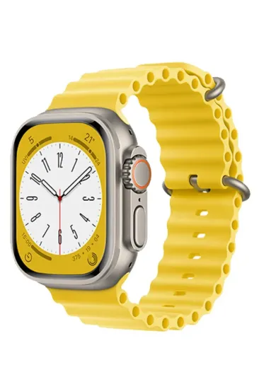 Newface Apple Watch 38mm Ocean Kordon - Sarı resmi