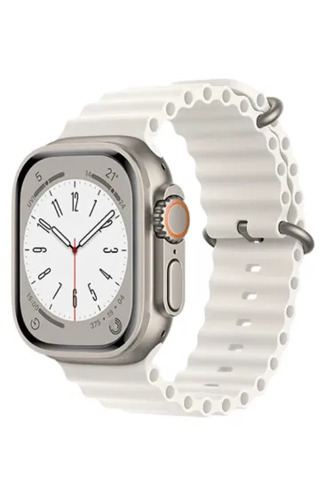 Newface Apple Watch 38mm Ocean Kordon - Beyaz resmi