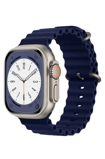 Newface Apple Watch 42mm Ocean Kordon - Mavi resmi