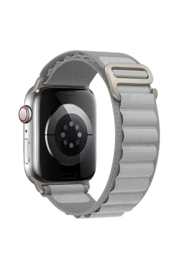 Newface Apple Watch 38mm Mountain Kordon - Gri resmi
