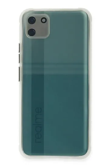 Newface Realme C11 Kılıf Miami Şeffaf Silikon - Şeffaf resmi