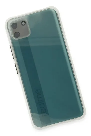 Newface Realme C11 Kılıf Miami Şeffaf Silikon - Şeffaf resmi