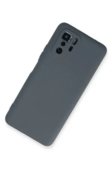 Newface Xiaomi Poco X3 GT Kılıf Nano içi Kadife Silikon - Gri resmi