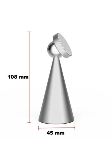 Newface WS01 Magnetli Holder - Gümüş resmi