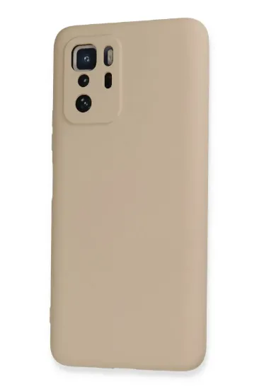 Newface Xiaomi Poco X3 GT Kılıf Nano içi Kadife Silikon - Pudra resmi