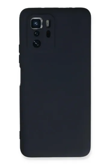 Newface Xiaomi Poco X3 GT Kılıf Nano içi Kadife Silikon - Lacivert resmi