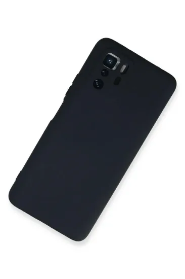 Newface Xiaomi Poco X3 GT Kılıf Nano içi Kadife Silikon - Lacivert resmi