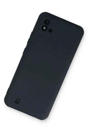 Newface Realme C11 2021 Kılıf Nano içi Kadife Silikon - Lacivert resmi