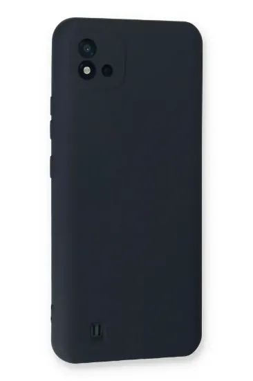 Newface Realme C11 2021 Kılıf Nano içi Kadife Silikon - Lacivert resmi