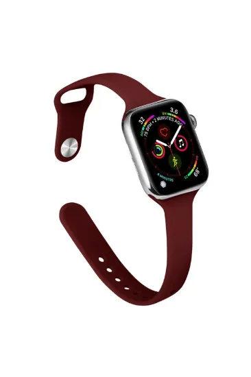 Newface Apple Watch 42mm Klasik Kordon - Bordo resmi