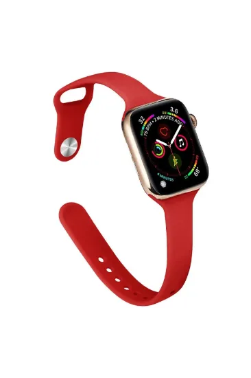 Newface Apple Watch 42mm Klasik Kordon - Kırmızı resmi