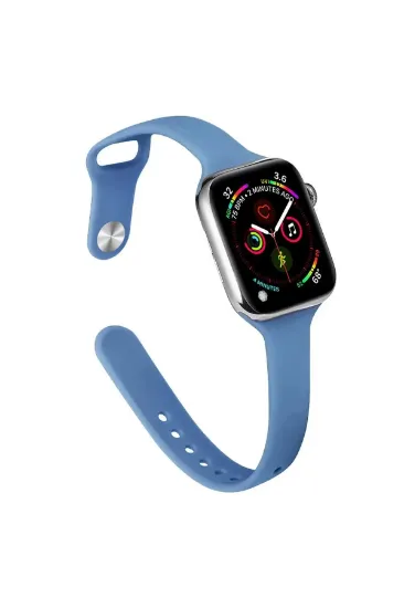 Newface Apple Watch 42mm Klasik Kordon - Koyu Mavi resmi