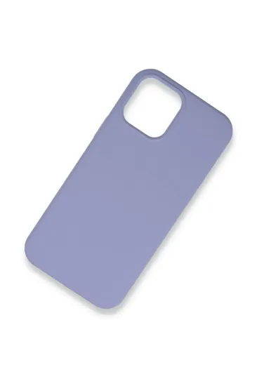 Newface iPhone 12 Pro Kılıf Lansman Legant Silikon - Lila resmi