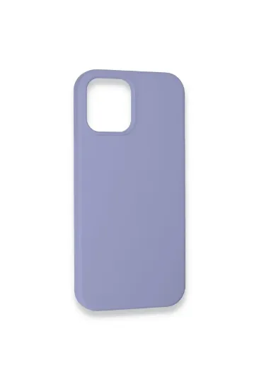 Newface iPhone 12 Pro Kılıf Lansman Legant Silikon - Lila resmi