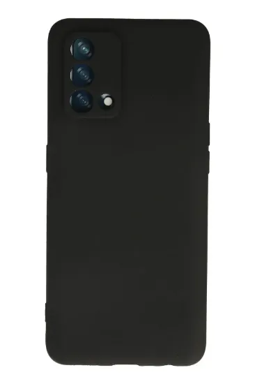Newface Oppo A74 4G Kılıf First Silikon - Siyah resmi