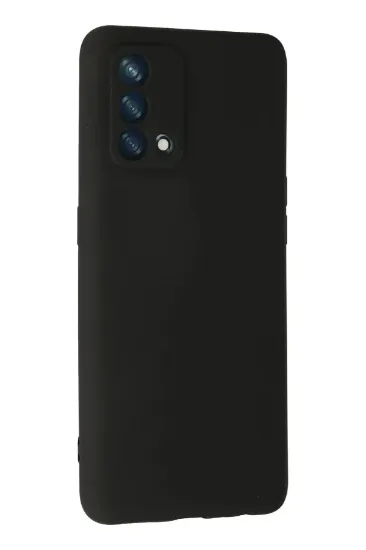 Newface Oppo A74 4G Kılıf First Silikon - Siyah resmi