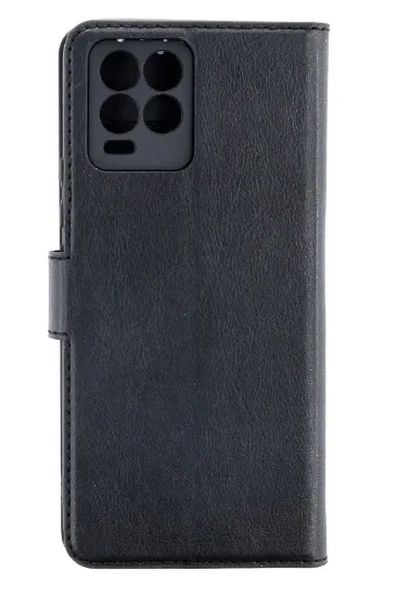 Newface Realme 8 Pro Kılıf Trend S Plus Kapaklı Kılıf - Siyah resmi