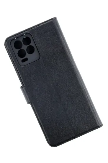 Newface Realme 8 Pro Kılıf Trend S Plus Kapaklı Kılıf - Siyah resmi