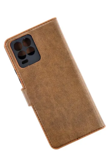 Newface Realme 8 Pro Kılıf Trend S Plus Kapaklı Kılıf - Taba resmi
