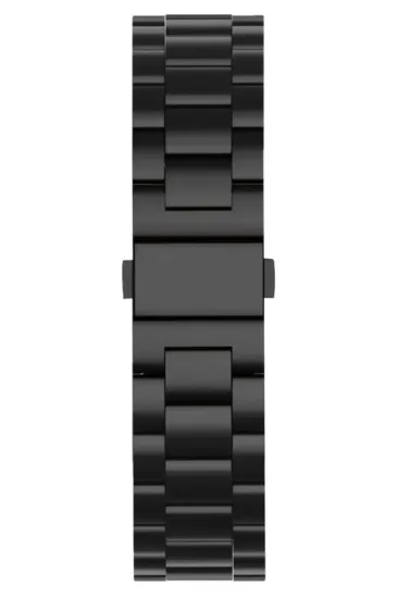 Newface Apple Watch 42mm Metal Baklalı Kordon - Siyah resmi