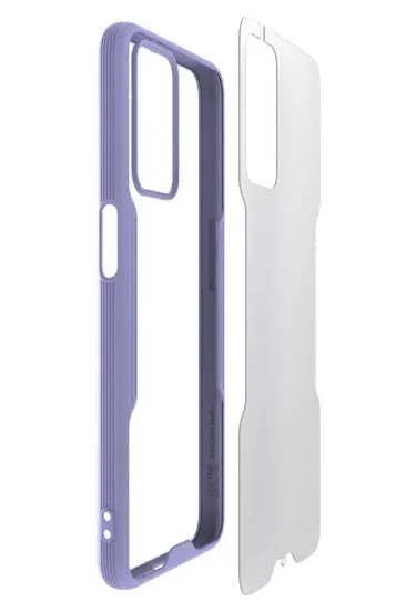 Newface Oppo A16 Kılıf Platin Silikon - Sarı resmi