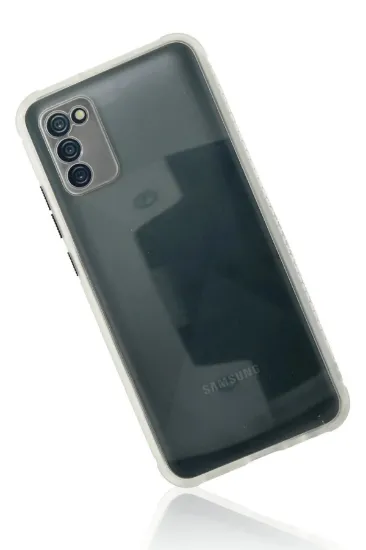Newface Samsung Galaxy A02S Kılıf Miami Şeffaf Silikon - Şeffaf resmi